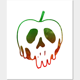 Poison Apple Inspired Silhouette Posters and Art